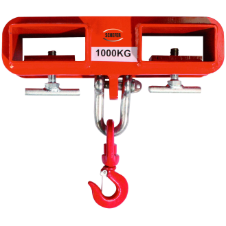 Kranhaken für Gabelstapler Tragkraft 1000 kg-Beschreibung lesen