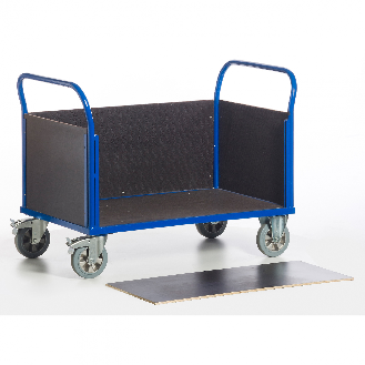 Vierwandwagen, Tragkraft 1 200 kg, Abmessungen 2 000 x 770 mm-Beschreibung lesen