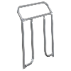 Bügel 760x600x25mm grau für Plattformwagen