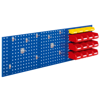 Set von Lochplatten mit Zubehör 1500x450 mm-Beschreibung lesen