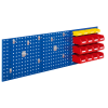 Set von Lochplatten mit Zubehör 1500x450 mm