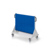 Mobiler Lagerwagen mit Lochplatten