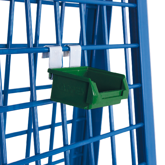 Materialkiste grün 105x85x45mm für Werkstückwagen-Beschreibung lesen