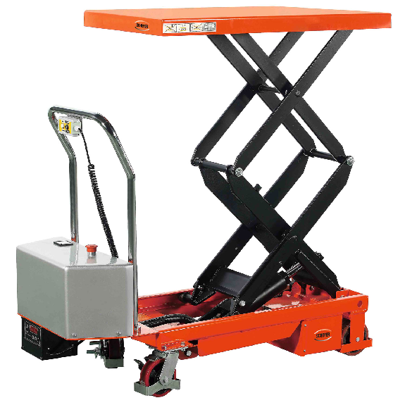 Mobiler Hubtisch elektrisch hydraulisch 350 kg-Beschreibung lesen