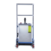 Elektrischer Plattformhochhubwagen, Tragkraft 400 kg, Hubhöhe 1200 mm