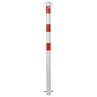 Absperrpfosten aus verzinktem Stahlrohr Ø42x2,5mm-Beschreibung lesen