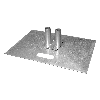 Mobilzaunplatte mit Tragegriff 500x700mm