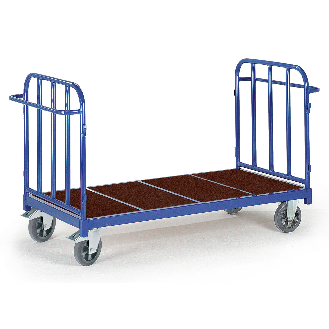 Doppelwandiger Rollwagen mit Holzboden 1600x880mm-Beschreibung lesen
