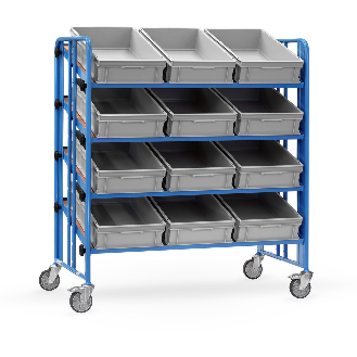 Montagewagen modulares System 4 neigbare Böden 300 kg-Beschreibung lesen
