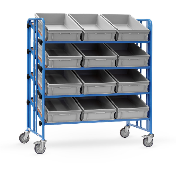 Montagewagen modulares System 4 neigbare Böden 300 kg-Beschreibung lesen