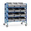 Montagewagen modulares System 4 neigbare Böden 300 kg