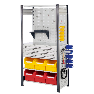 Steckregal 2000x1000x500mm anthrazitgrau-Beschreibung lesen