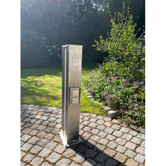 Multifunktionsstele mit LED-Beleuchtung-Beschreibung lesen
