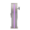 Multifunktionsstele mit LED-Beleuchtung