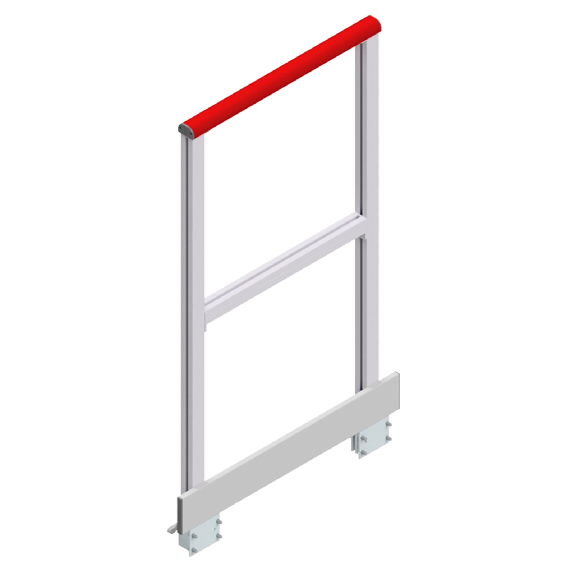 Seitliches Plattformgeländer aus Aluminium-Beschreibung lesen
