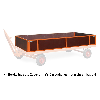 Rollwagen für Industrieanhänger