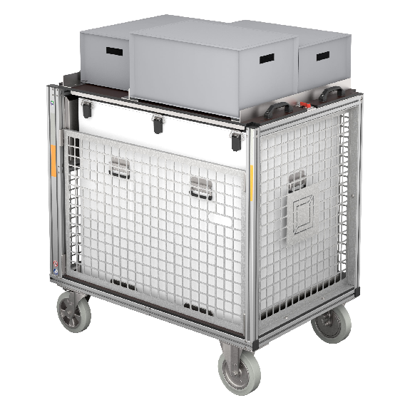 Rollcontainer für Rettungstechnik 1200x800mm-Beschreibung lesen