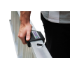 Leiter mit Traverse und Ergo-Pad 16 Stufen