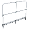 Geländer steckbar für Plattform 1260 mm