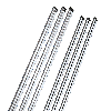 Senkrechtstäbe aus verzinktem Stahl, 3080 mm