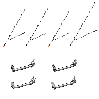 Kit de support pour échafaudage roulant-Beschreibung lesen