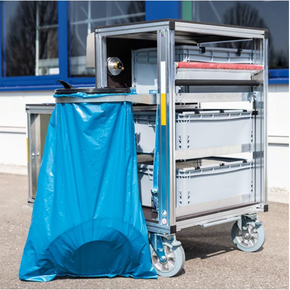 Hygienischer Rollcontainer 1200x800mm-Beschreibung lesen