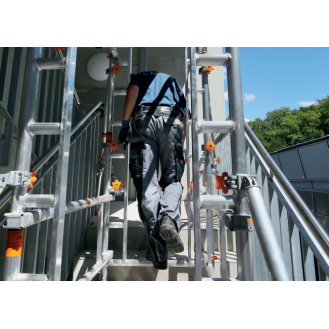 Treppen-Kit für Fahrgerüst mit 2 Durchgängen 4,65 m AH-Beschreibung lesen