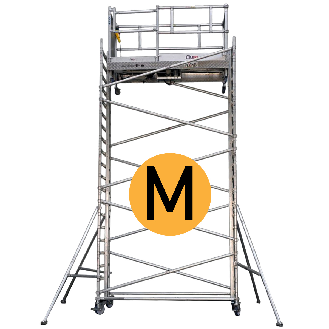 Fahrgerüst 12 Meter elektrisch höhenverstellbar-Beschreibung lesen