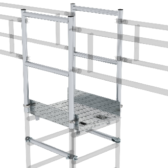 Kit de connecteurs pour échafaudage 750 mm-Beschreibung lesen