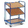 Eurokastenwagen mit neigbaren Ladeflächen 820x620mm