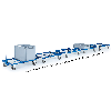 Stahlrahmen 1210x810mm mit TPE-Bereifung und Bremsen