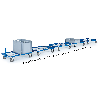 Stahlrahmen 1210x810mm mit TPE-Bereifung und Bremsen-Beschreibung lesen