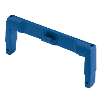 Sicherheitsbügel blau für Leiter 5-8 Stufen-Beschreibung lesen