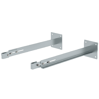 Wandhalter aus verzinktem Stahl, Abstand 800-900 mm-Beschreibung lesen