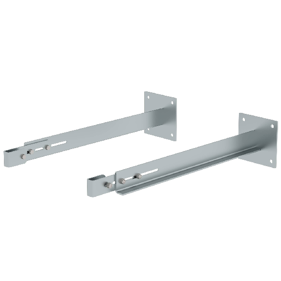 Wandhalter aus verzinktem Stahl, Abstand 800-900 mm-Beschreibung lesen