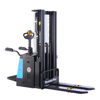 Elektrischer Deichselstapler mit Triplexmast 1600 kg-Beschreibung lesen