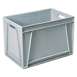 Chariot roulant Eurokasten gris 600x400x420mm-Beschreibung lesen