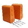 Füße für Traverse 76x25 mm