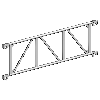 Träger aus Aluminium 1,80 m