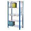 Steckregal 2000x1000x500mm enzianblau