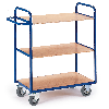 Etagenwagen 1070mm mit 3 Ladeflächen 1000x500mm