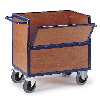 Holzkastenwagen halb geklappt mit Deckel 1165x765mm