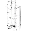 Sicherungsstrebe aus eloxiertem Aluminium