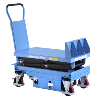 Elektrischer Neigehubtischwagen 1000 mm 300 kg-Beschreibung lesen