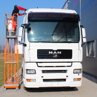 Arbeitsbühne 120 kg aus Polyurethan-Beschreibung lesen