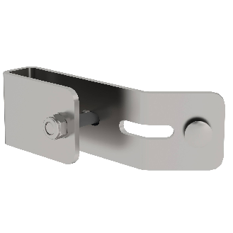 Schienenbefestigung aus Edelstahl 60x25mm-Beschreibung lesen