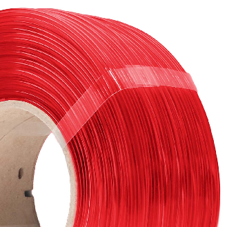 Filamento PETG 1.75mm Trasparente Rosso-Leggi tutto