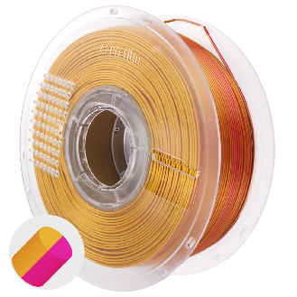 Filamento PLA Silk Dual Color 1.75mm 1000g-Leggi tutto