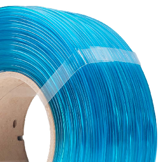 Filamento PETG 1.75mm Trasparente Blu-Leggi tutto