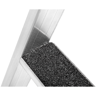 Stehleiter 2x4 Stufen mit R13-Beschichtung-Beschreibung lesen